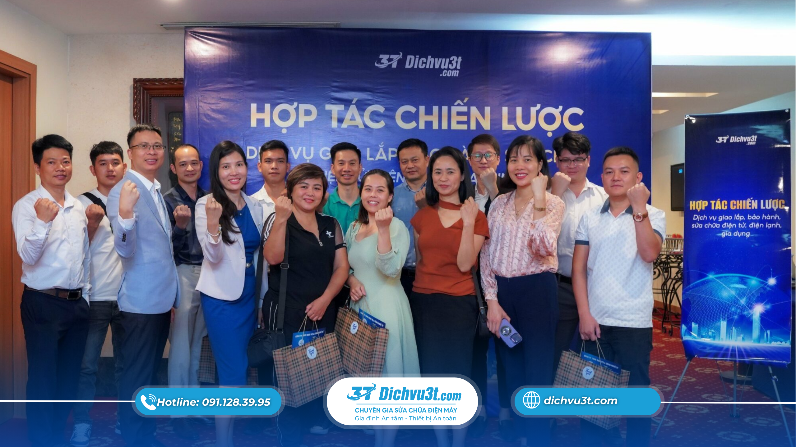 Bạn hiện đang xem Lễ ký kết thành công hợp tác giữa Công Ty Dịch Vụ 3T và Công Ty CP Vật Tư Thiết Bị Trần Đình